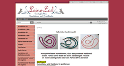 Desktop Screenshot of leine-los.net