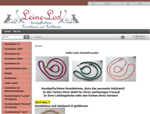 Tablet Screenshot of leine-los.net